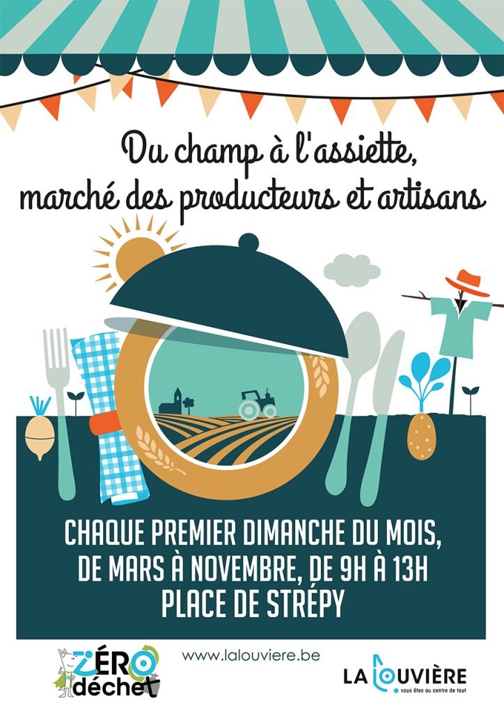 Du champ à l'assiette Marché des producteurs et artisans
