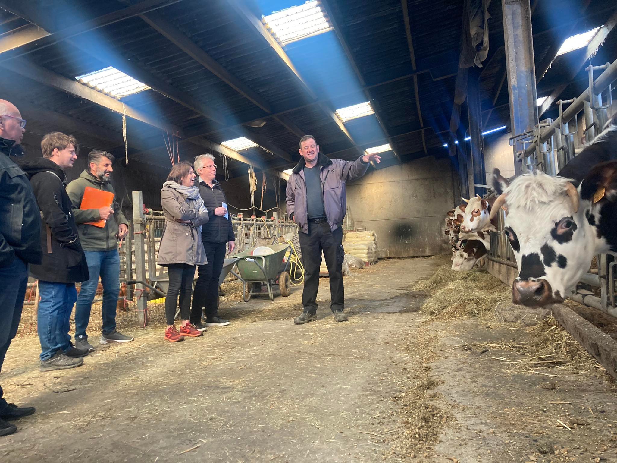 Visite de producteurs locaux