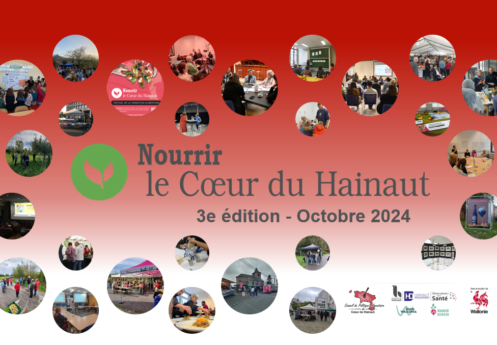 Banner Festival Nourrir le Cœur du Hainaut 2024